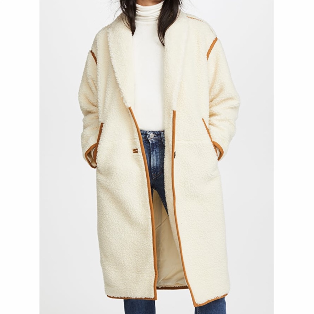 Madewell Cozy Sherpa Coat